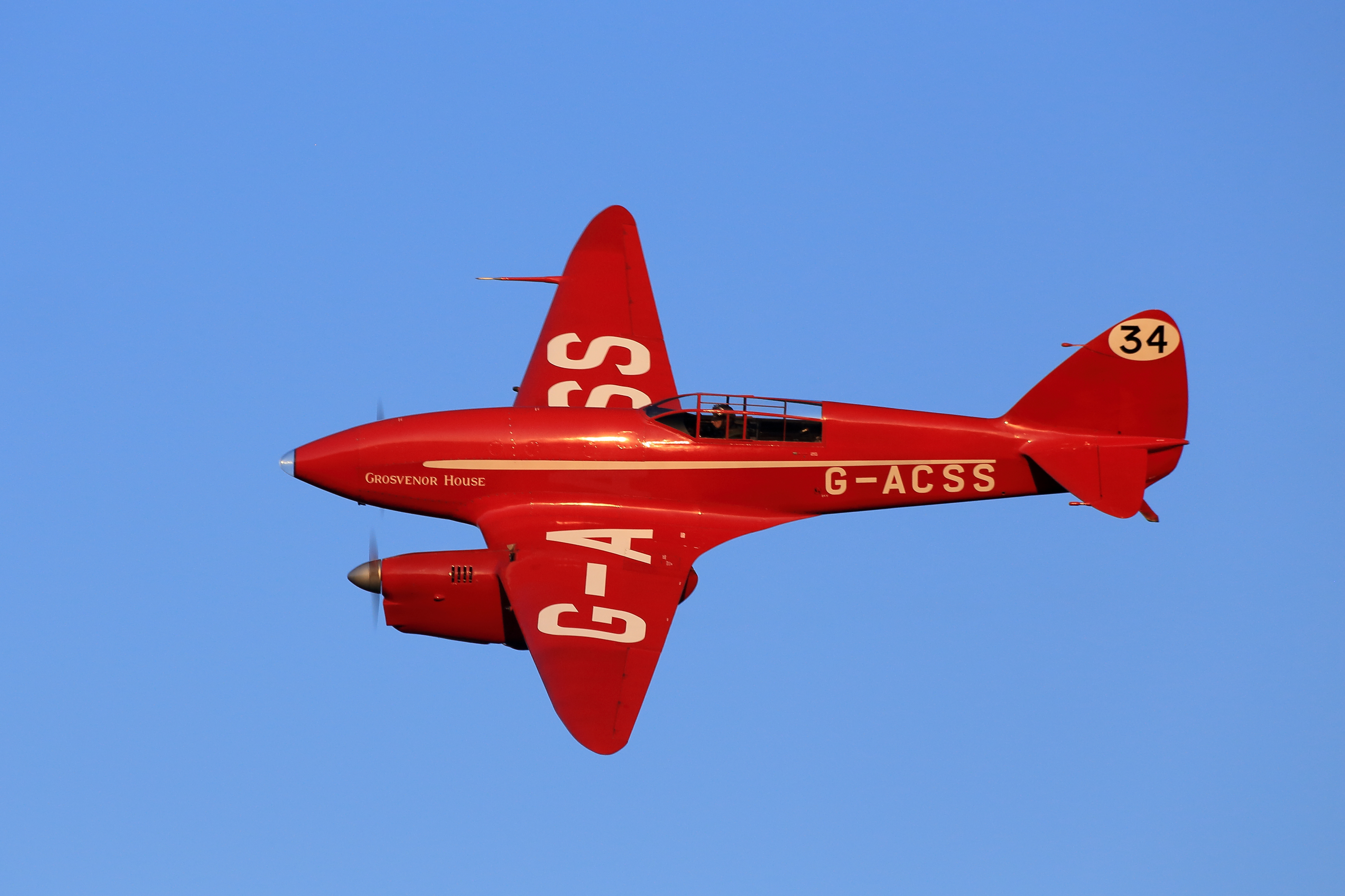 de Havilland DH88 Comet G-ACSS Grosvenor House