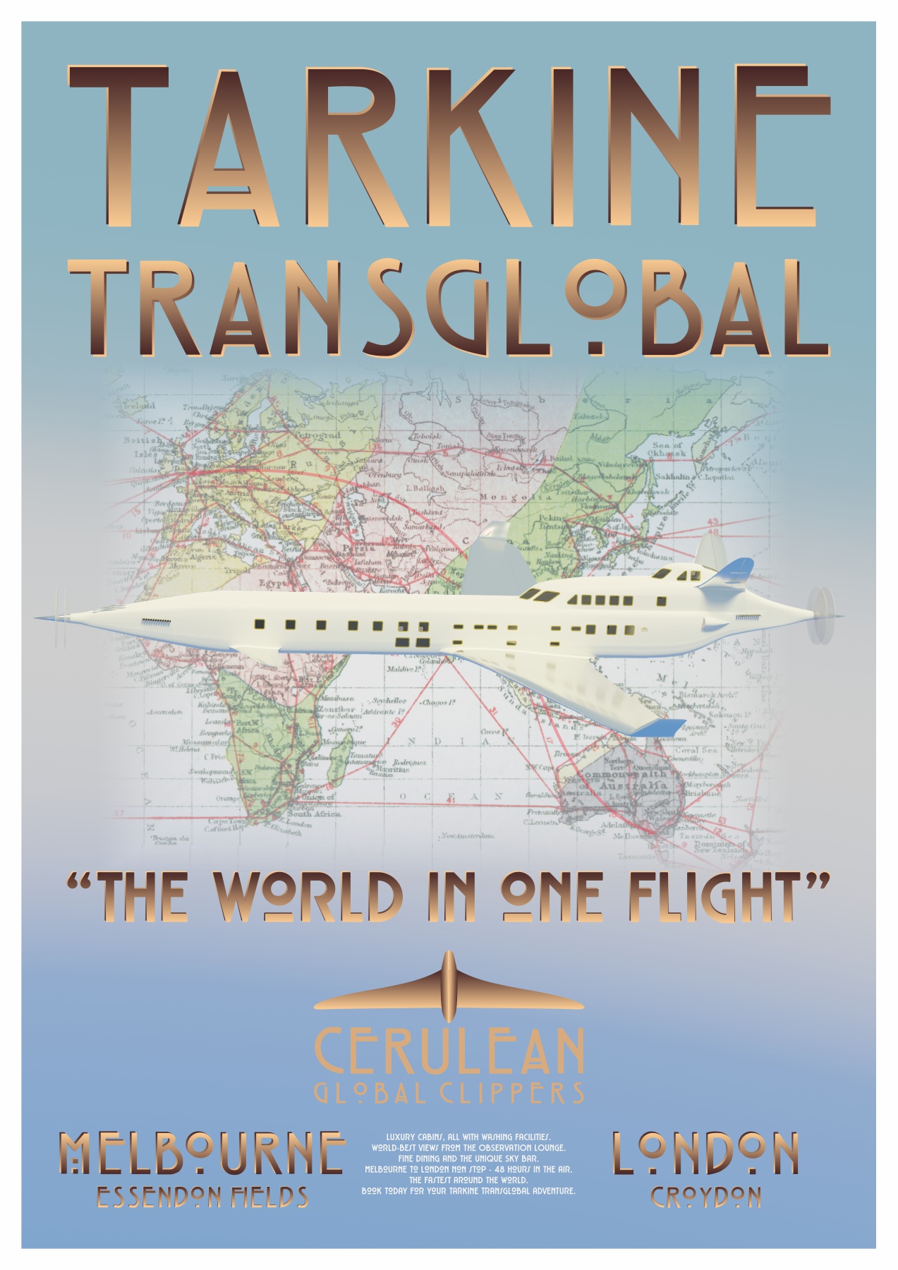 The Tarkine Transglobal travel posters
